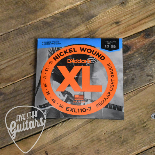D'Addario EXL110-7 Nickel Wound 7-String Electric Guitar Strings