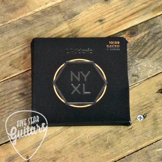 D'Addario NYXL1059 7-String Electric Guitar Strings Light 10-59