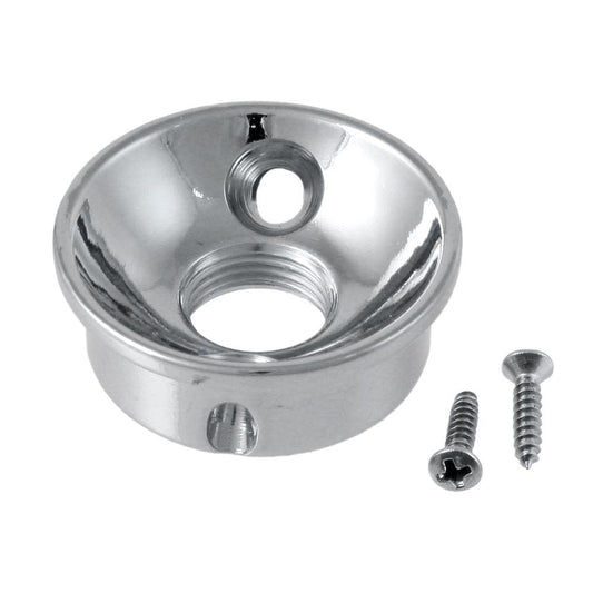 Retrofit Electrosocket Jackplate for Telecaster Chrome Plated Brass