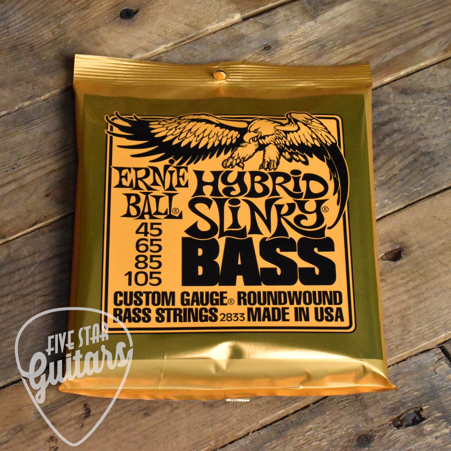 Ernie Ball P02833 Hybrid Slinky Bass Strings 45-105