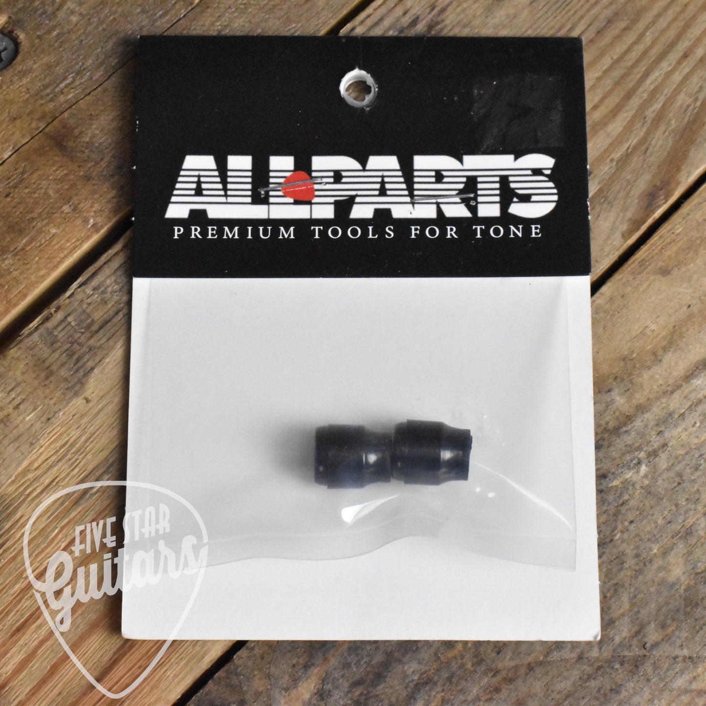 Allparts Vintage Style Rounded Switch Tips for Telecaster Black (2 pcs)