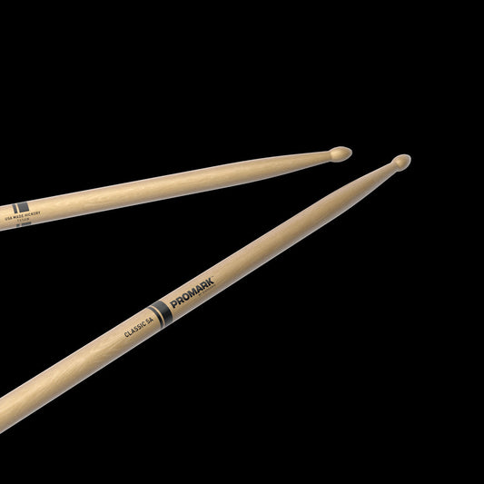 ProMark 5A Hickory Drumsticks Wood Tip