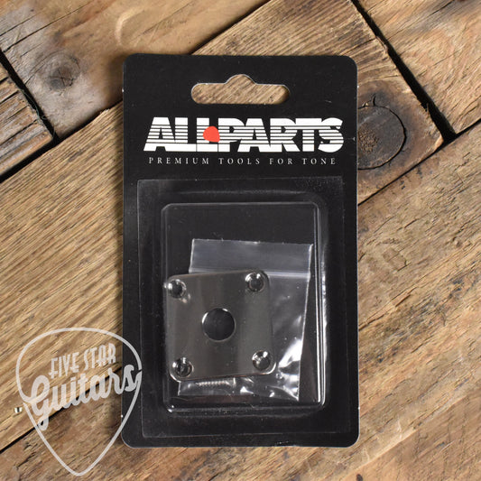 Gotoh Square Jack Plate for Les Paul - Nickel
