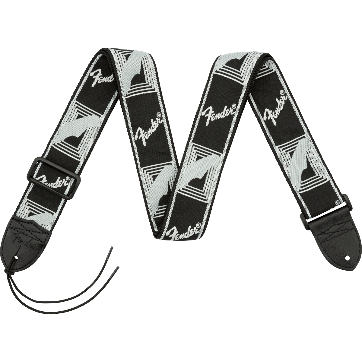 Fender Blk/Lt Grey/Dk.Grey Mono Strap