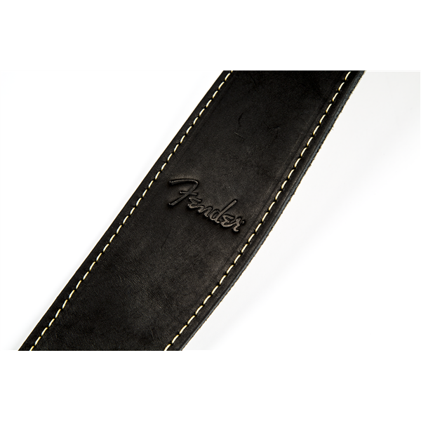 Fender Ball Glove Leather Strap Black