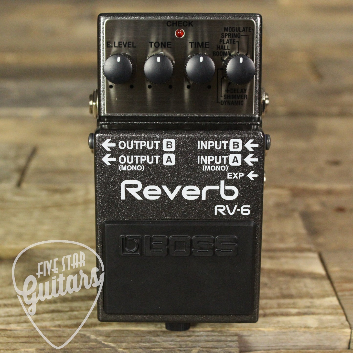 BOSS RV-6 Digital Reverb Pedal