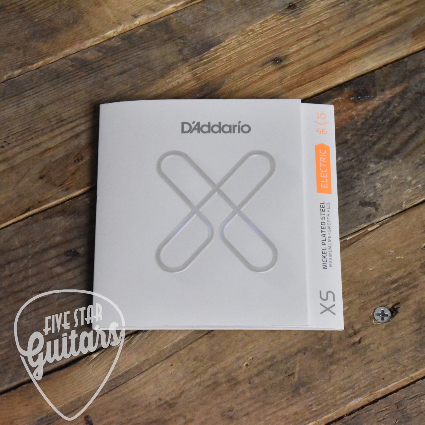 D'Addario XS XSE1046 Nickel Coated Electric Guitar Strings Regular Light 10-46