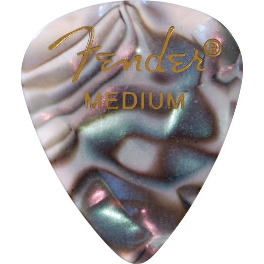 Fender Premium Celluloid Picks - Medium Abalone 12-Pack