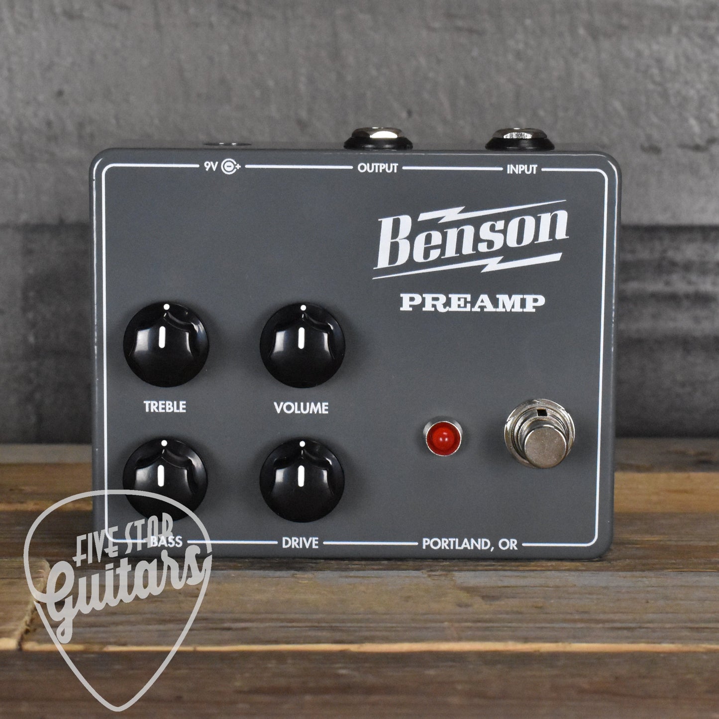 Benson Amps Preamp Pedal in Portland Grey