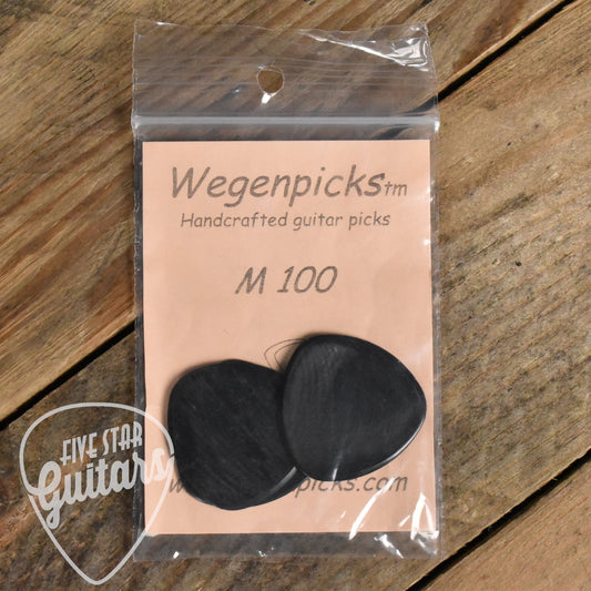 Wegenpicks 1.00mm Black Mandolin Pick - 3 Pack - M100B