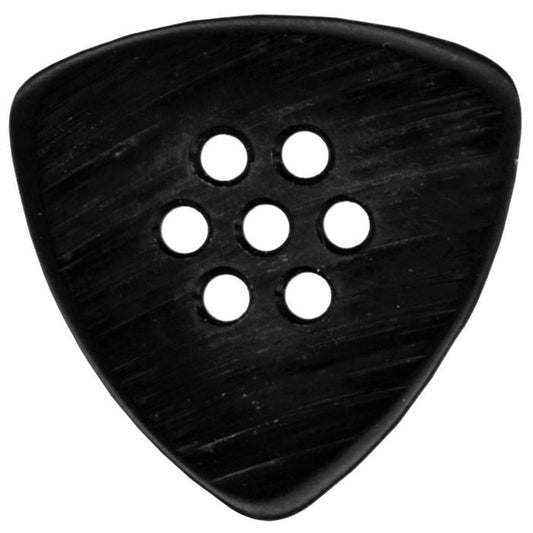 Wegenpicks 1.0mm Black Triangular Guitar Pick - 2 Pack - TF100B