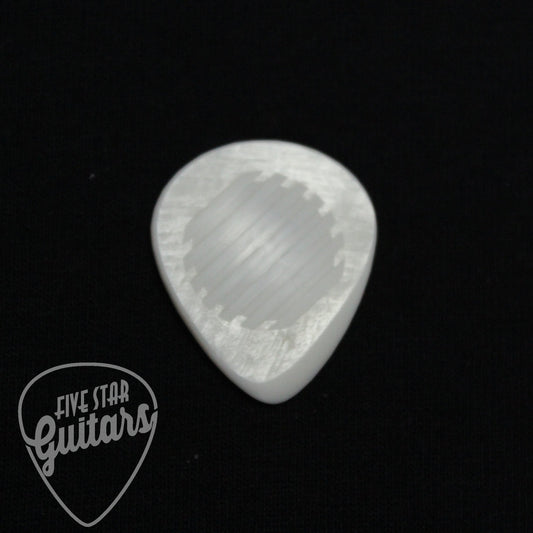 Wegenpicks 2.5mm White Gypsy Jazz Pick Right-Handed Bevel - 2 Pack - GP250
