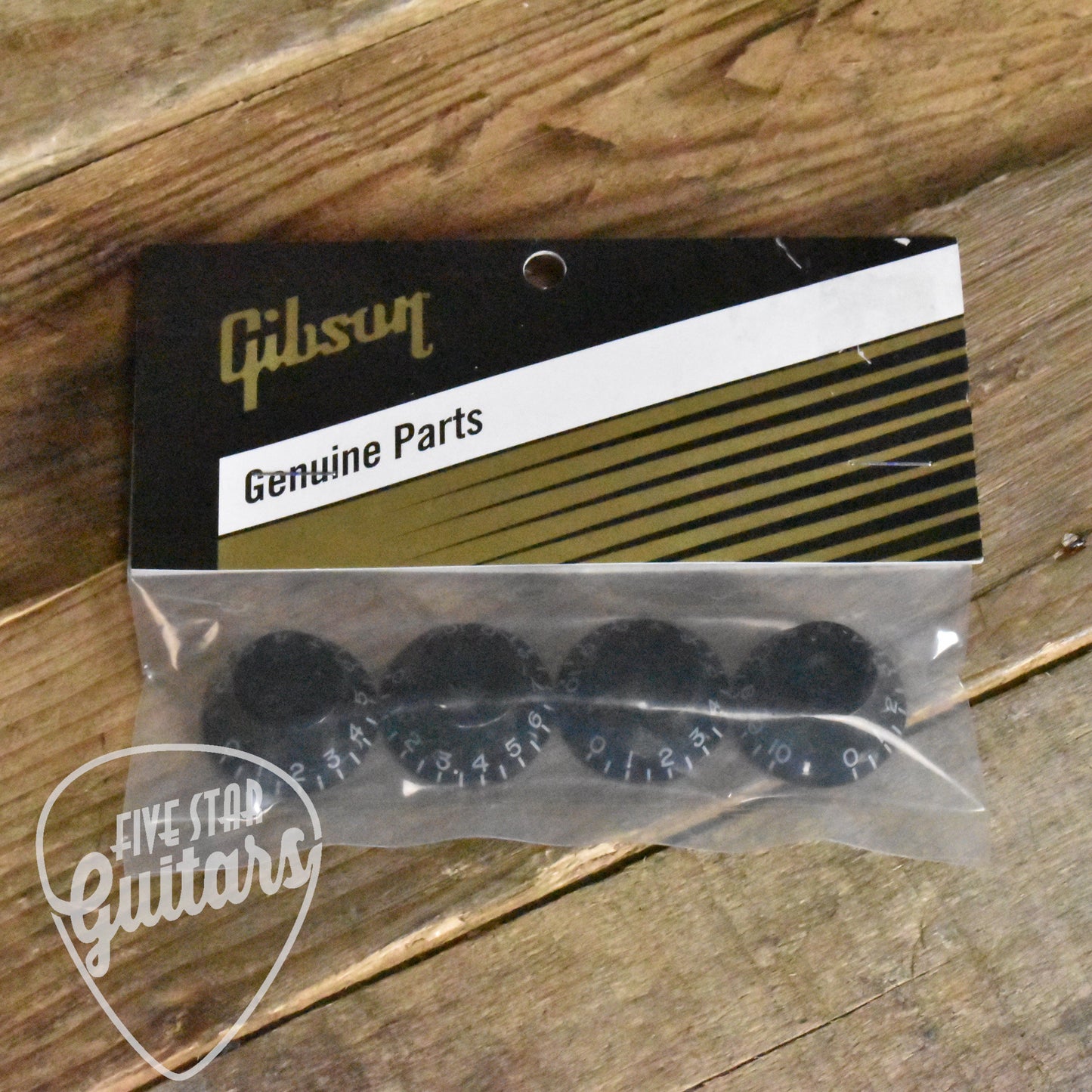 Gibson Top Hat Knobs - Black (Set of 4)