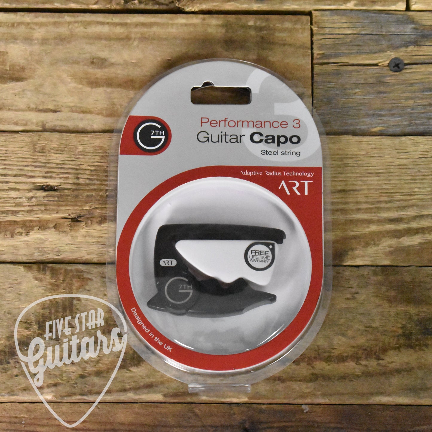 G7th Performance 3 Steel String Guitar Capo Black
