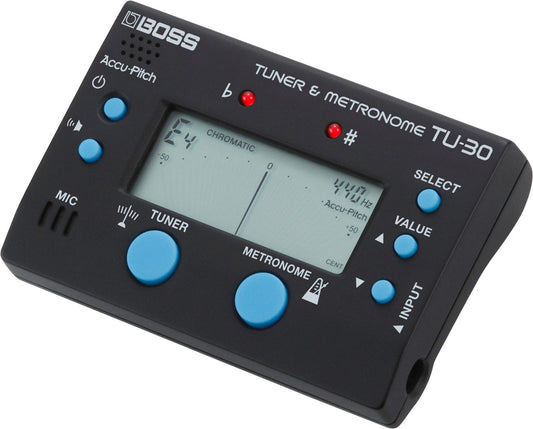 BOSS TU-30 Metronome & Tuner