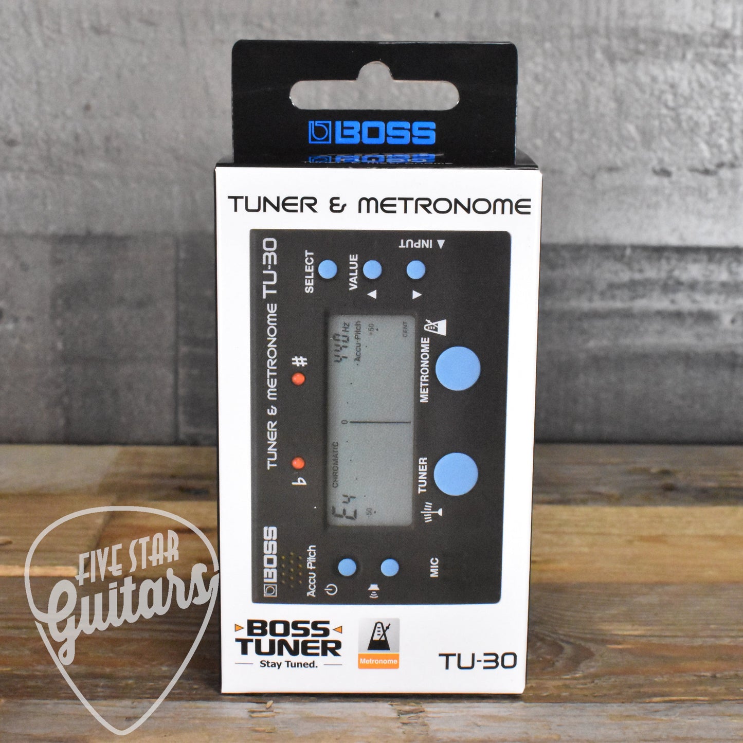 BOSS TU-30 Metronome & Tuner