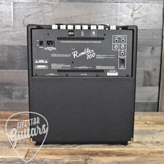 Fender Rumble 100 V3 Bass Combo Amplifier