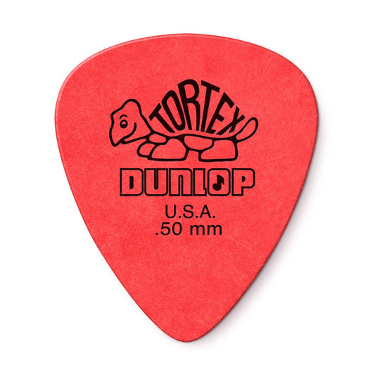 Dunlop Tortex Standard .50mm Guitar Picks - 12 Pack - 418P050