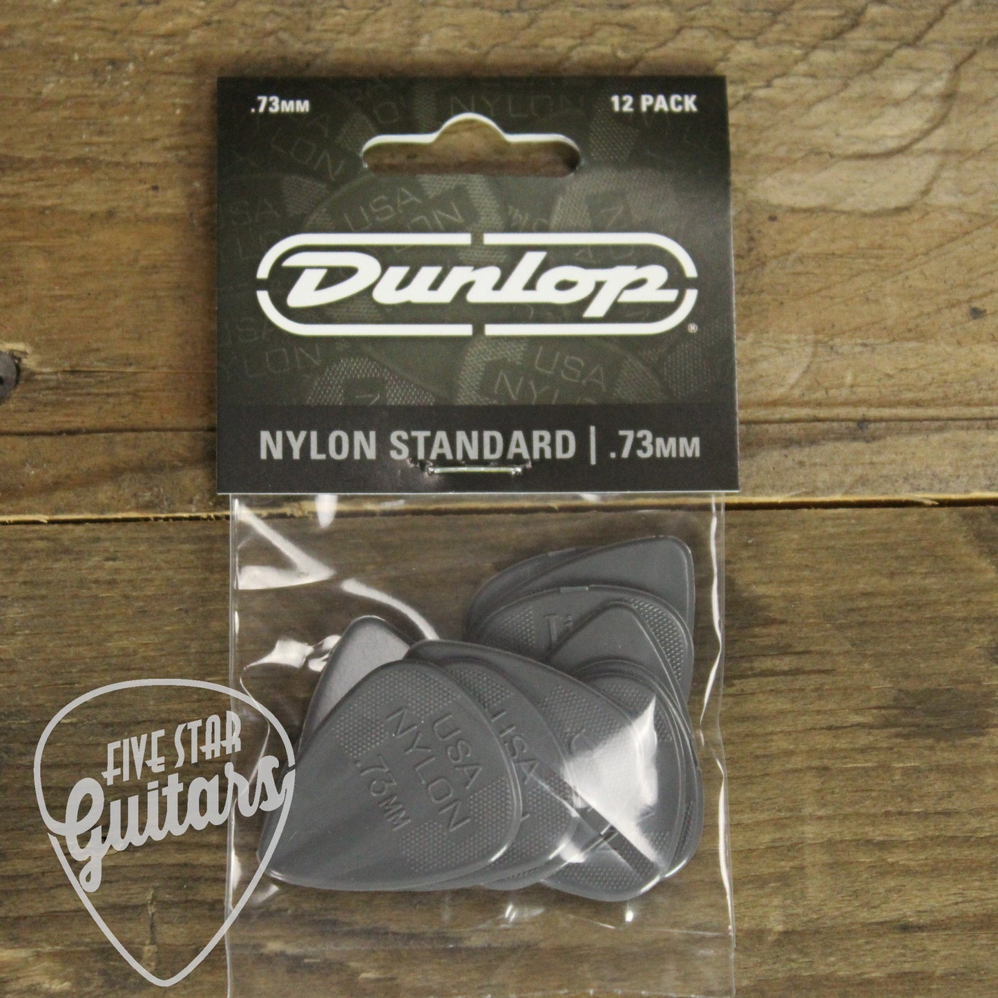 Dunlop Nylon Standard .73mm Guitar Picks - 12 Pack - 44P073