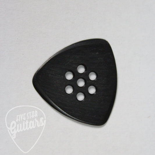 Wegenpicks 1.4mm Black Triangular Picks - 2 Pack - TF140B