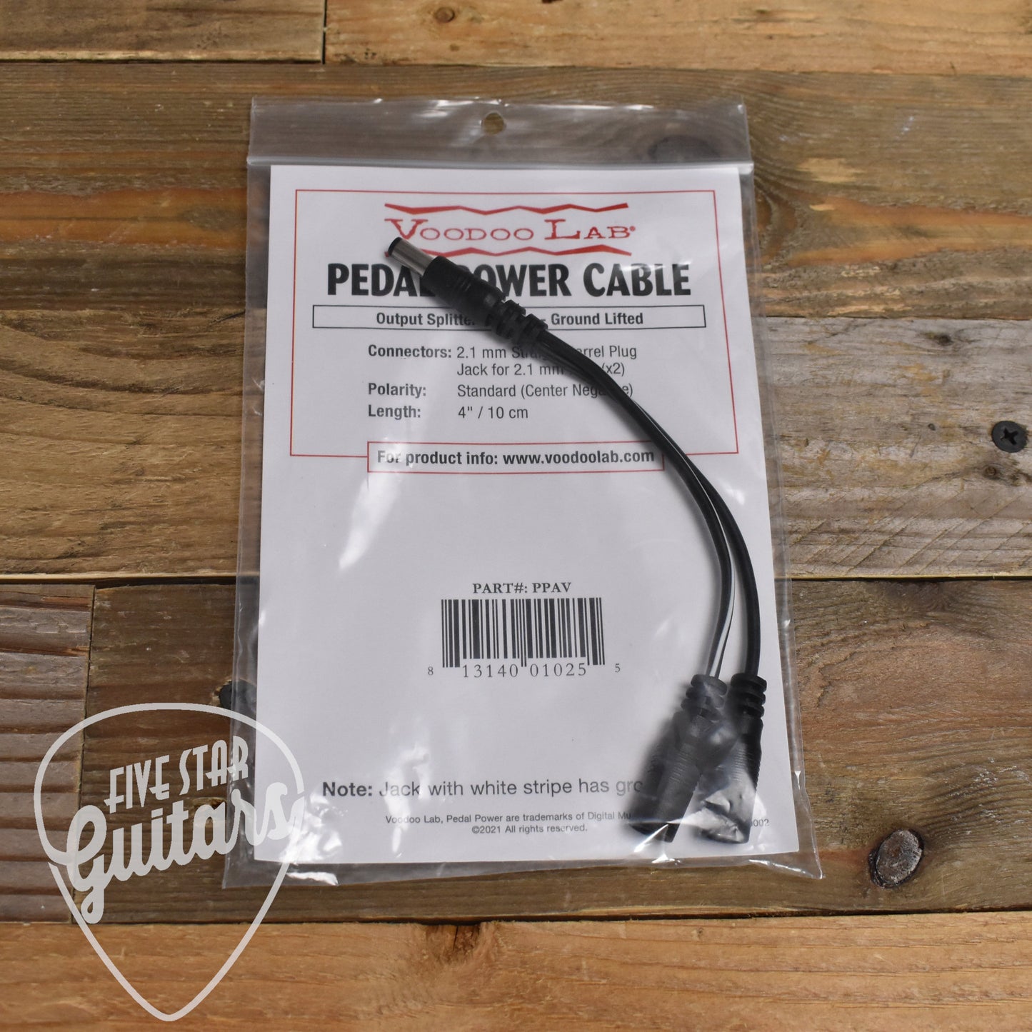 Voodoo Lab Output Splitter Adapter Cable - PPAV