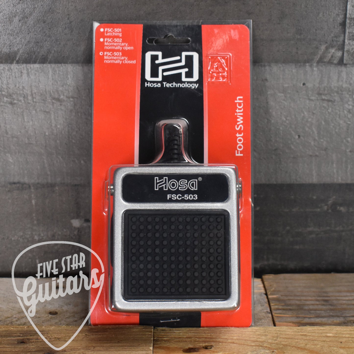 Hosa FSC-503 Momentary Footswitch