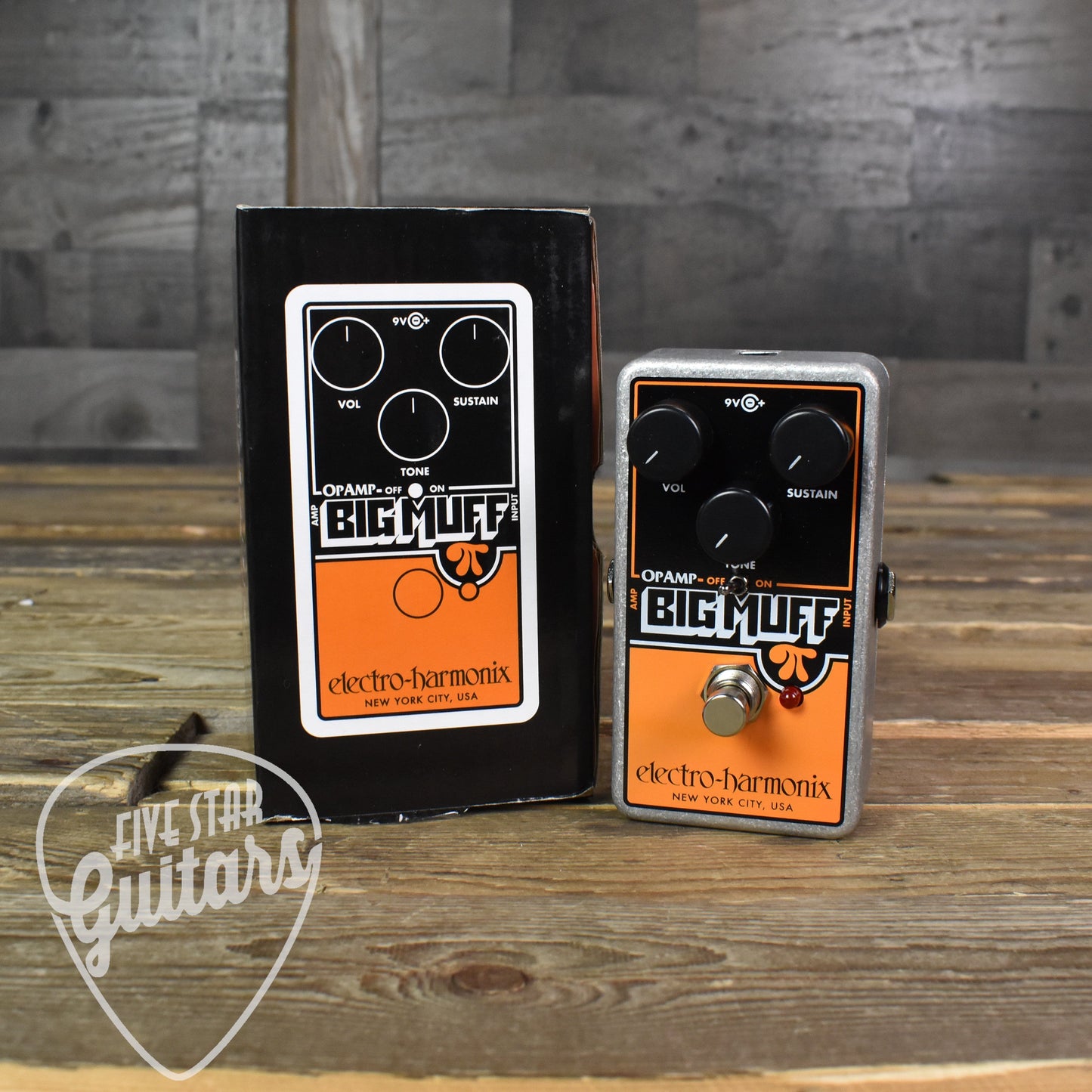 EHX Op-Amp Big Muff Pi Fuzz Pedal