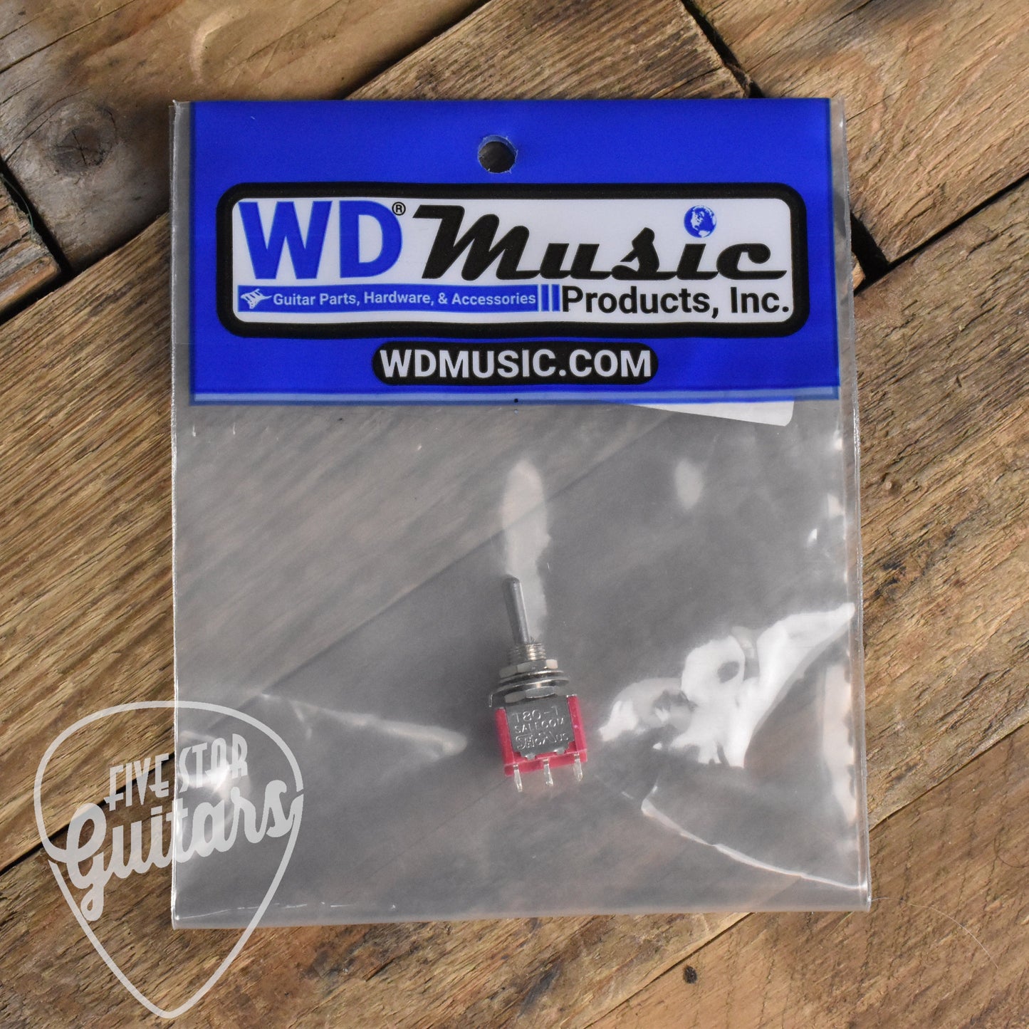 WD Music Mini-toggle Switch 3-position Chrome
