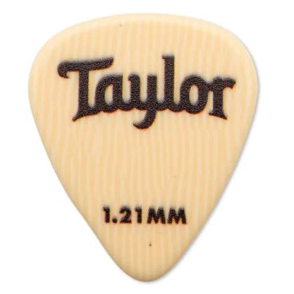 Taylor Premium Celluloid 351 Shape 1.21mm Ivoroid Guitar Picks - 6 Pack
