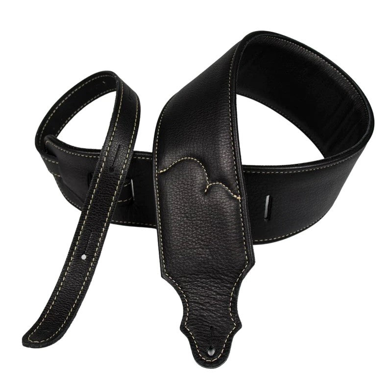 Franklin Strap 3" Glove Leather Strap - Black