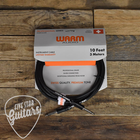 Warm Audio Pro Series Straight to Straight Instrument Cable 10ft