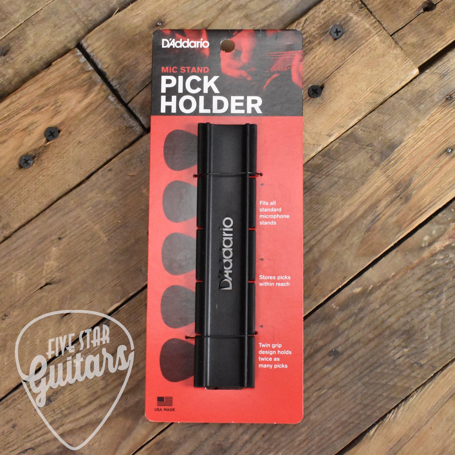 D'Addario Mic Stand Pick Holder