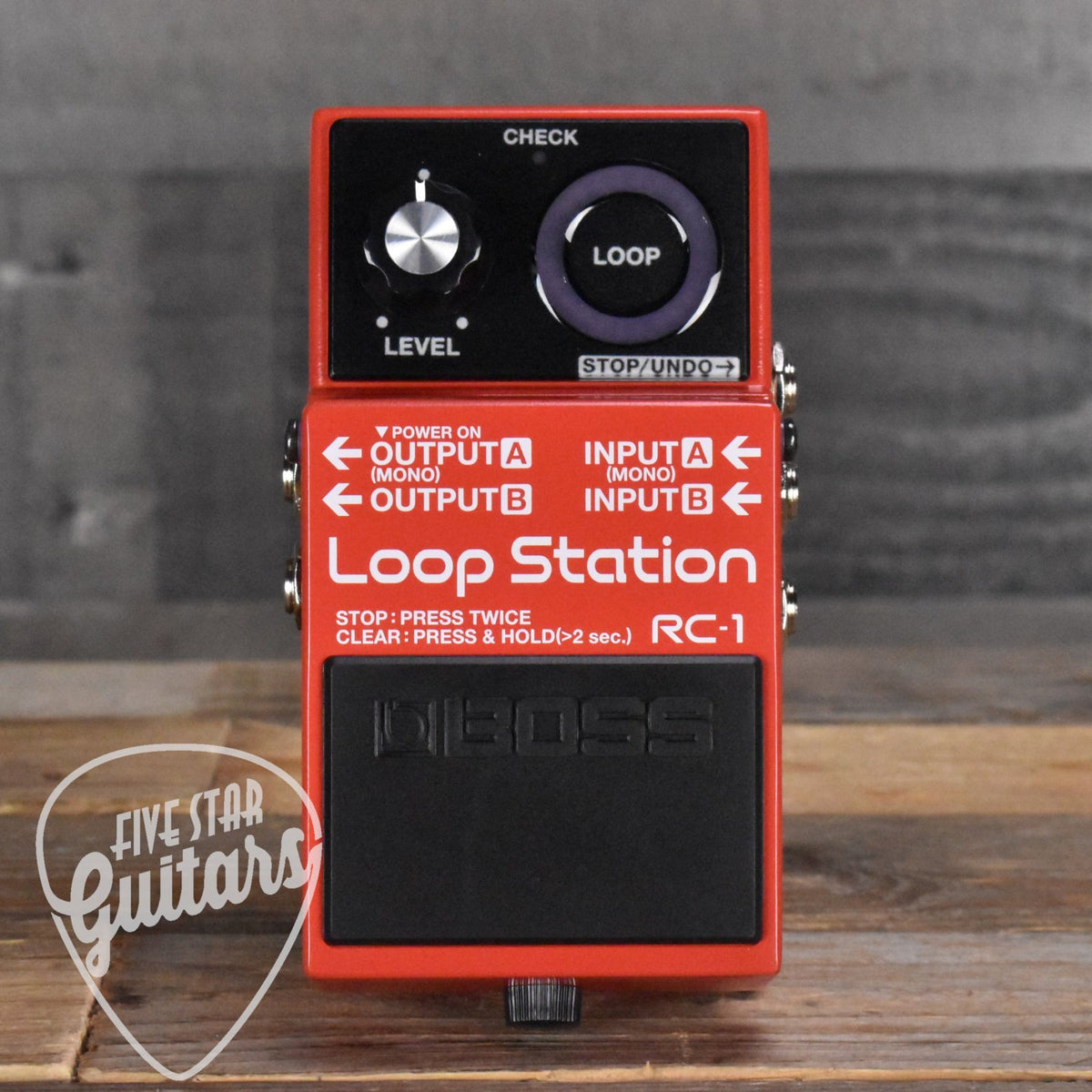BOSS RC-1 Loop Station Looper Pedal