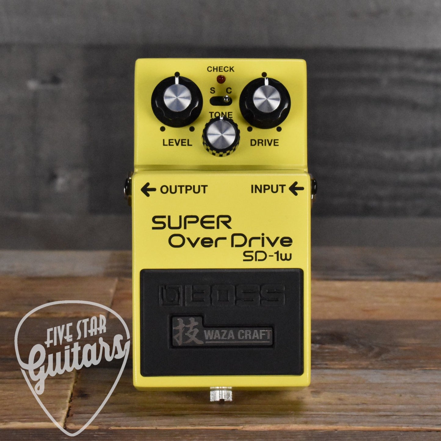 BOSS SD-1W Waza Craft Super Overdrive