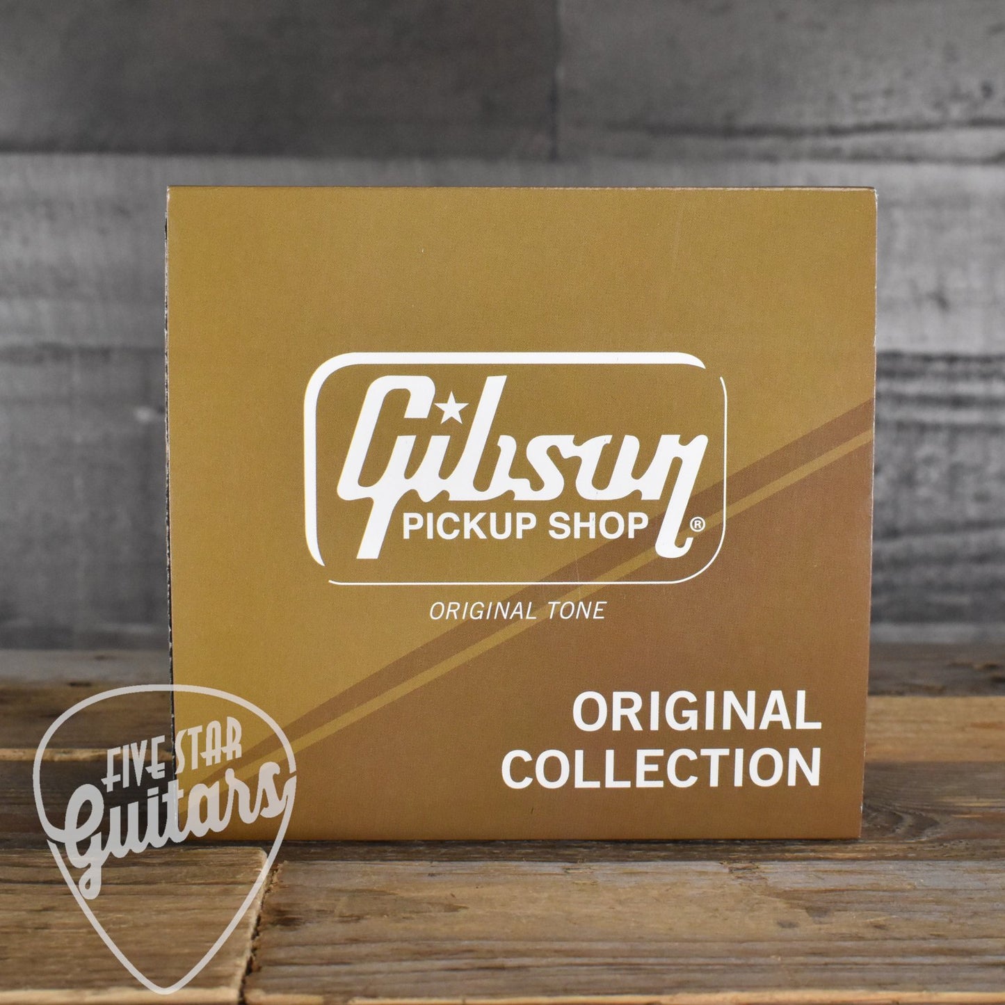 Gibson '57 Classic / '57 Classic Plus Set (Double Black Nickel Covers 2-conductor Potted Alnico 2)
