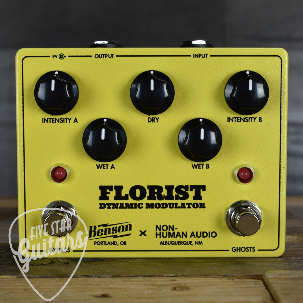 Benson Amps/Non Human Audio Florist Dynamic Modulator - Yellow