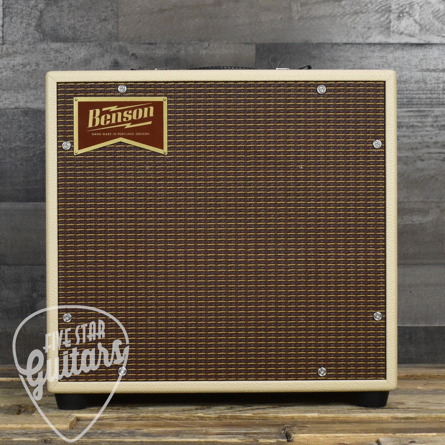 Benson Nathan Junior Combo - Blonde Tolex - Oxblood Grill Cloth
