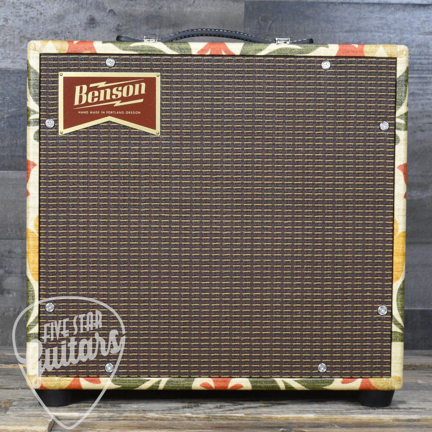 Benson Amps Vinny Reverb Combo in Premium Finish Desert Gertie with Oxblood Grill cloth All Tube Electric Guitar Amplifier