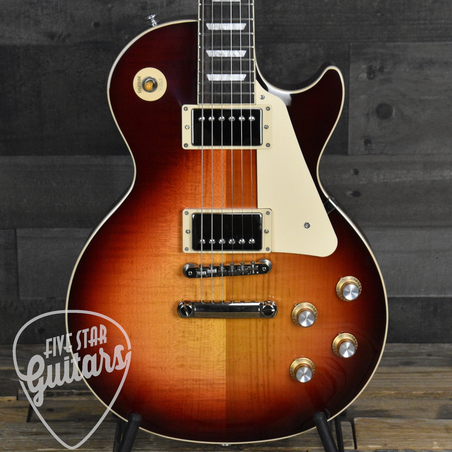 Certified Pre-Owned Gibson Original Series Les Paul Standard '60s - Bourbon Burst with Hard Shell Case