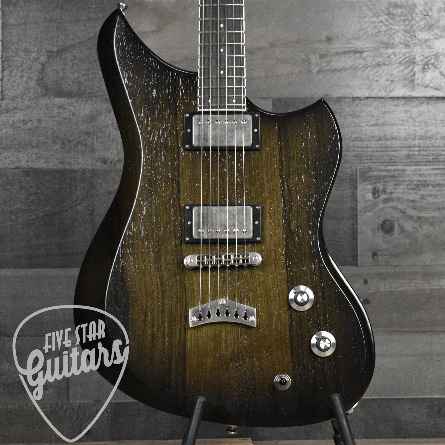 Dunable USA Baritone Yeti - Blackburst with Gator Hardshell Case