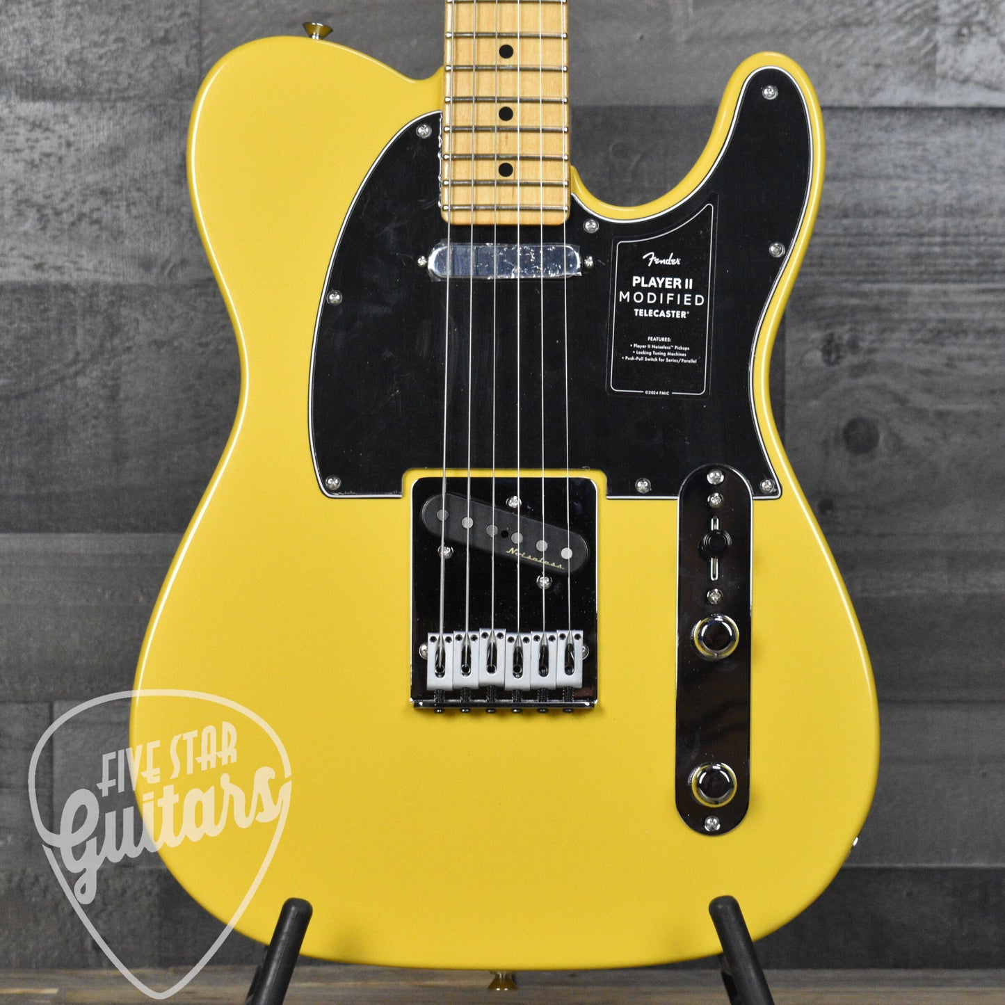 Fender Player II Modified Telecaster - Sunshine Yellow with Deluxe Gig Bag