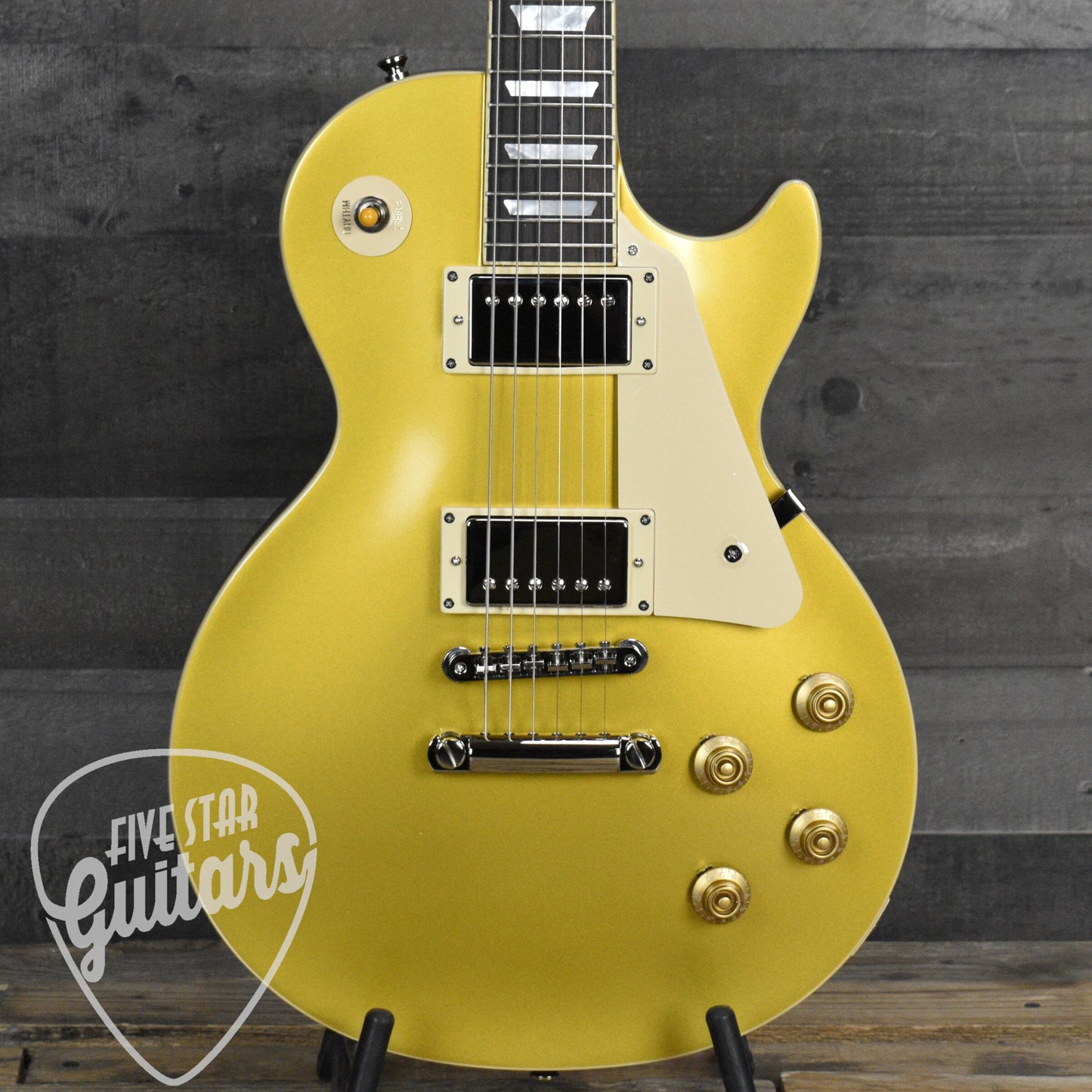 Epiphone 1957 Les Paul Goldtop Reissue - Double Gold - With Brown Hardshell Case