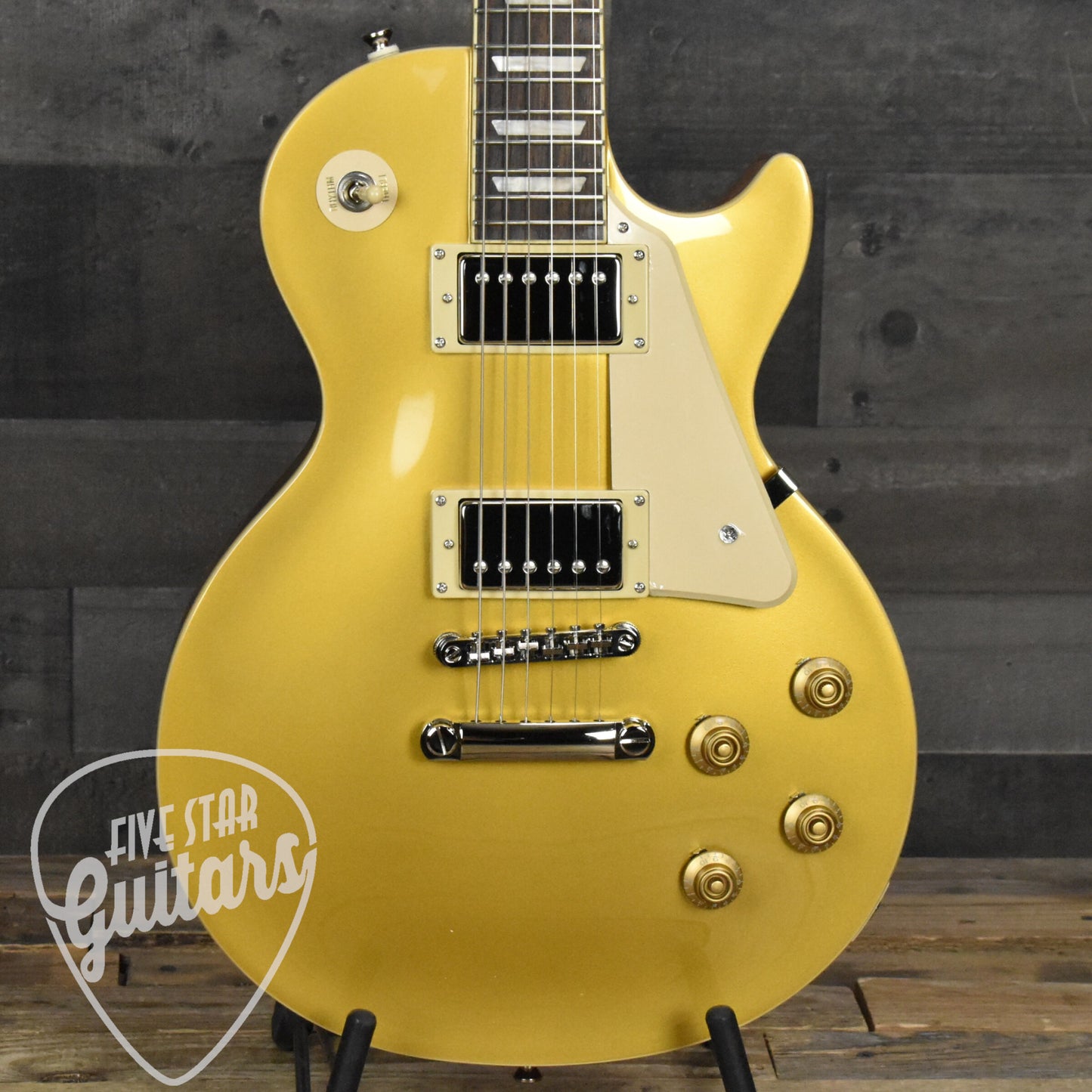Epiphone Les Paul Standard 50s Inspired by Gibson Collection - Goldtop with Premium Gig Bag