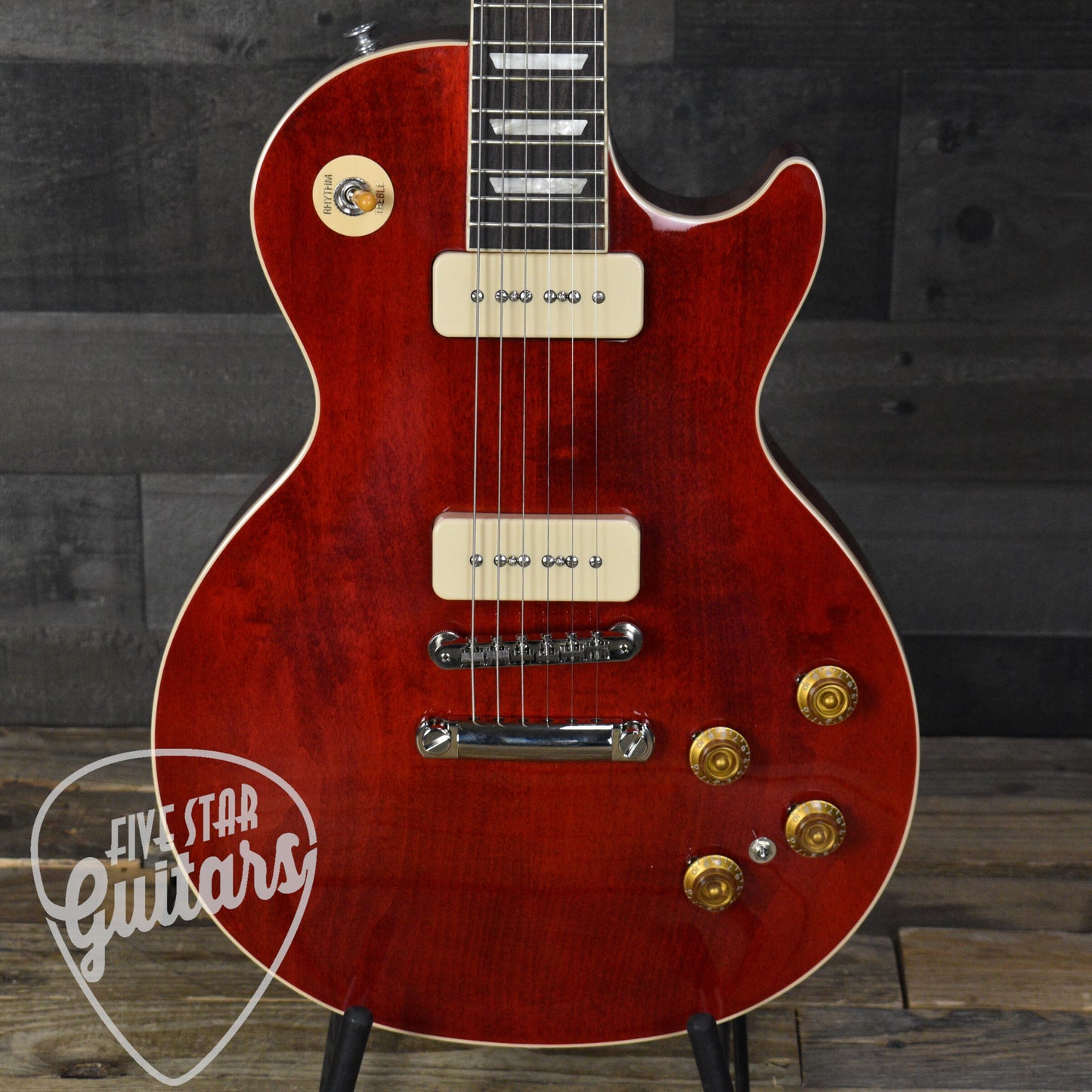Gibson Warren Haynes Les Paul Standard 50s P-90 - Sixties Cherry with Hard Shell Case SN:0187