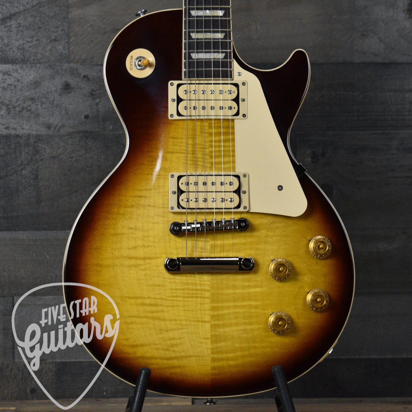 Gibson Les Paul Standard 50s Double Trouble - Vintage Tobacco Sunburst