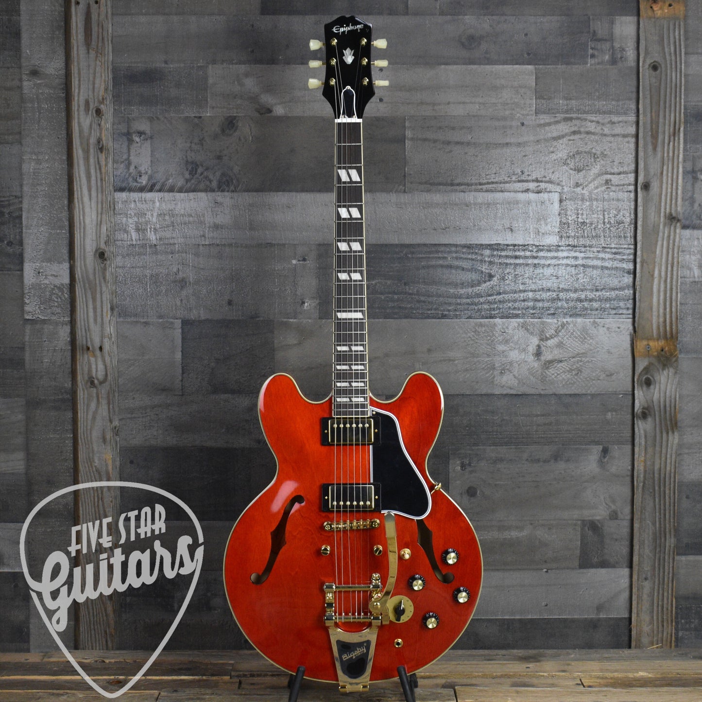 Epiphone Back to the Future ES-345 - Sixties Cherry with Hardshell Case