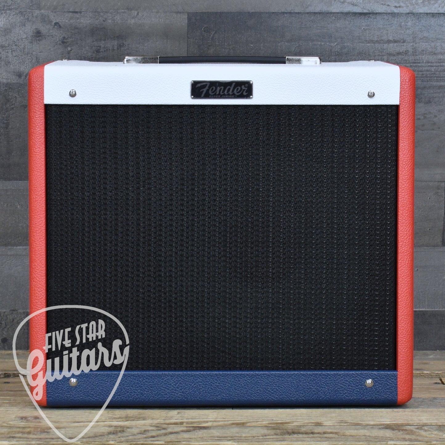 Fender FSR Blues Junior IV - Color Trio - Red, White and Blue vinyl