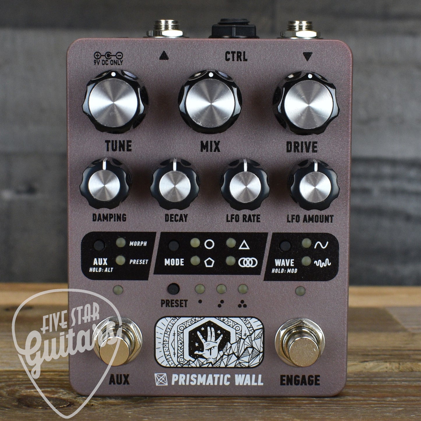 Electronic Audio Experiments Prismatic Wall Reverb/Synth Pedal