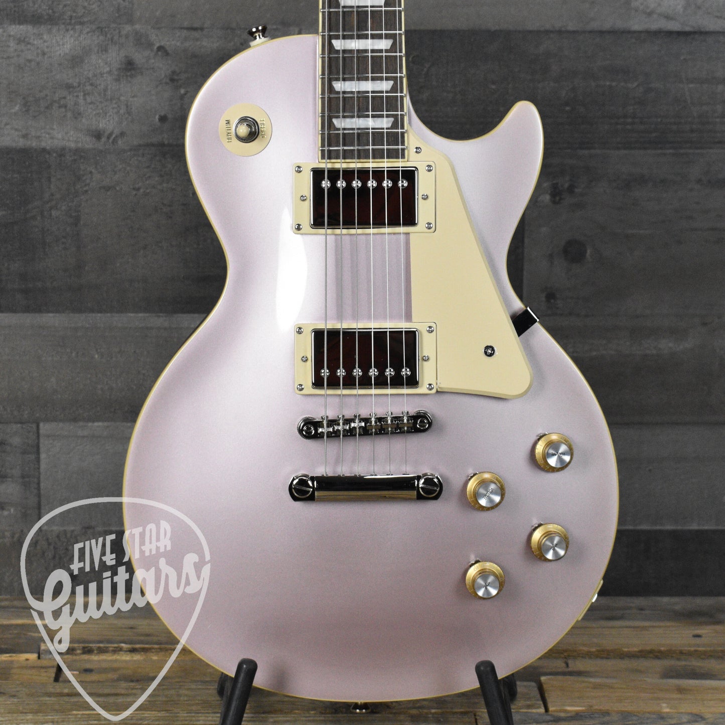 Epiphone Les Paul Standard 60s Inspired by Gibson Collection - Heather Poly with Premium Gig Bag - 0693