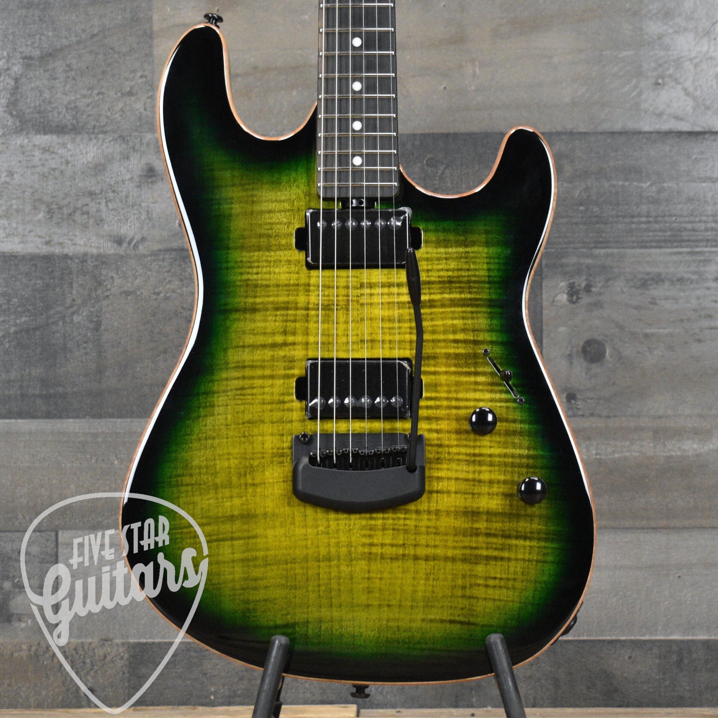 Ernie Ball Music Man Sabre - Gator Burst with Mono Case